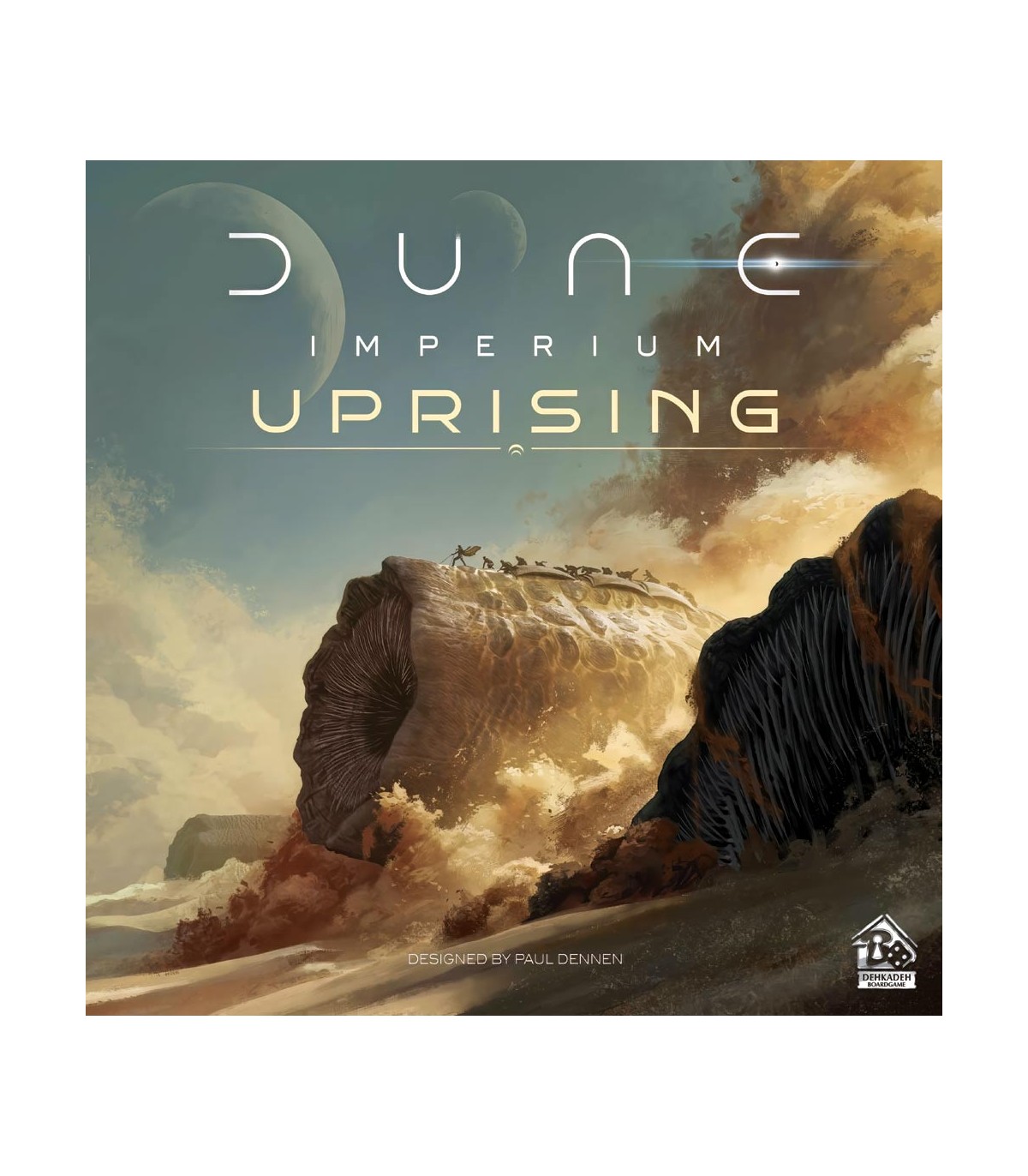 بازی فکری استراتژیک تلماسه دون (Dune: Imperium Uprising) - نسخه ایرانی دهکده بردگیم