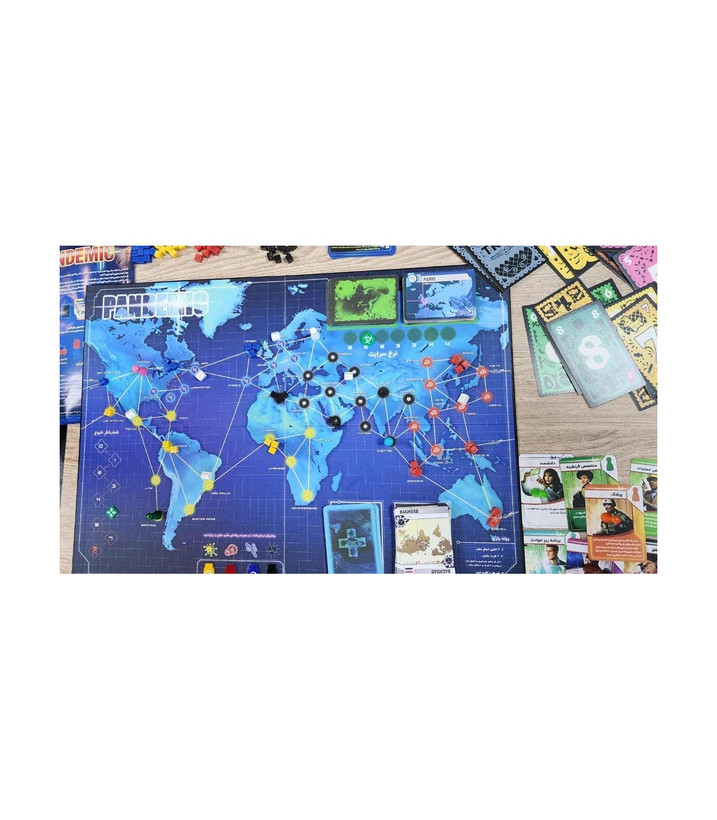 بازی فکری ایرانی مدل پندمیک (Pandemic)