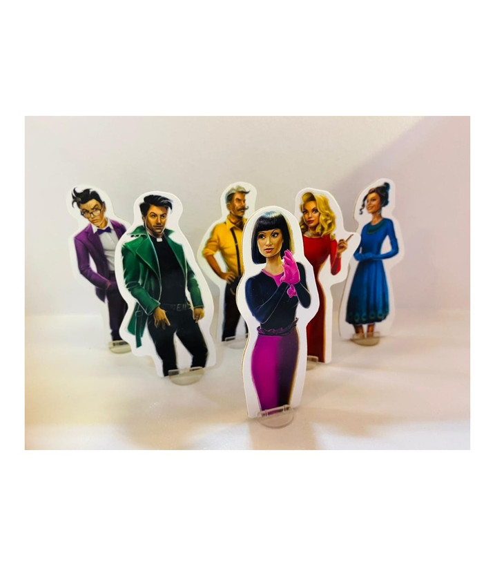 بازی فکری ایرانی مدل در جستجوی سرنخ (Cluedo)