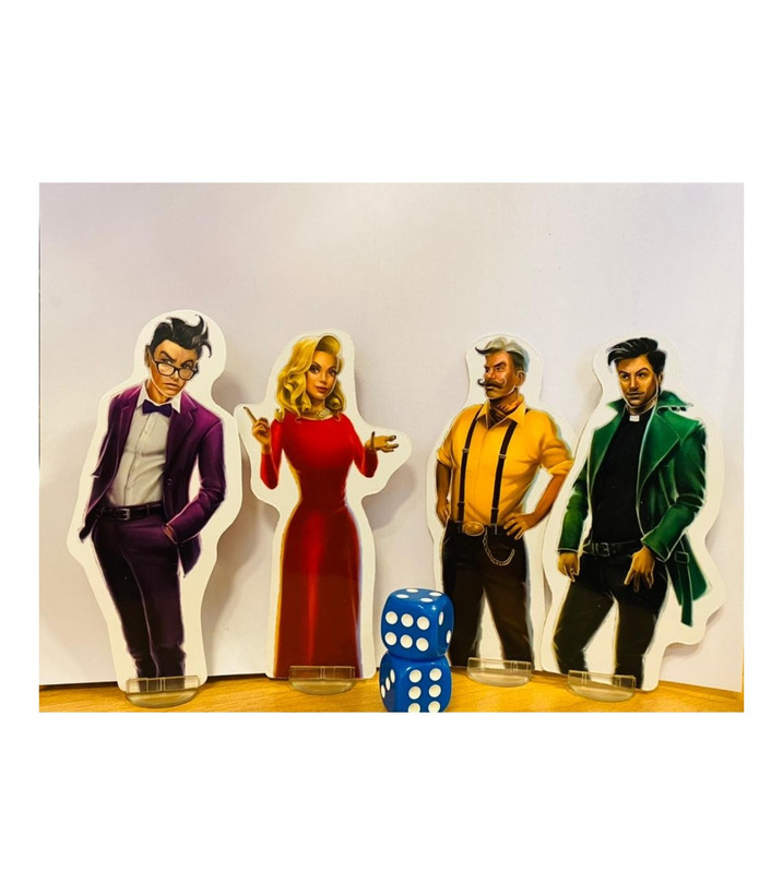 بازی فکری ایرانی مدل در جستجوی سرنخ (Cluedo)