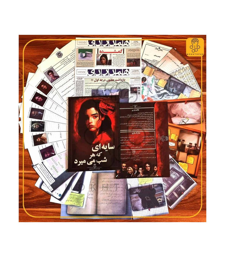 بازی معمایی مدل پرونده سایه ای که هر شب میمیرد