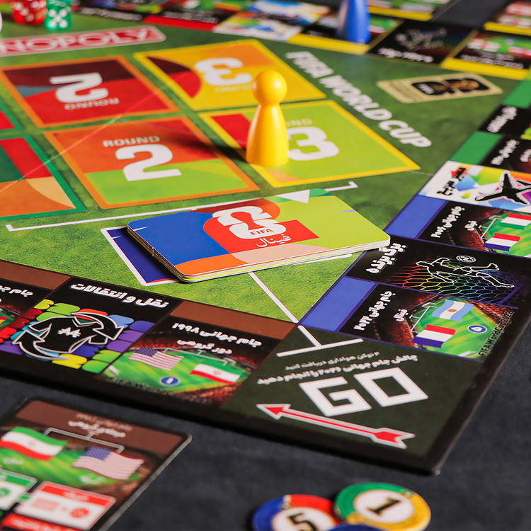بازی فکری ایرانی مدل مونوپولی فیفا جام جهانی 2026 (MONOPOLY FIFA World Cup 2026)