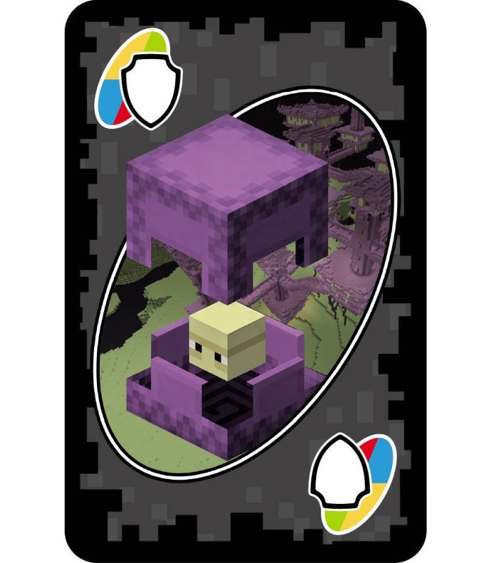 بازی فکری ایرانی مدل اونو ماینکرفت پلاس (Uno Minecraft Plus)