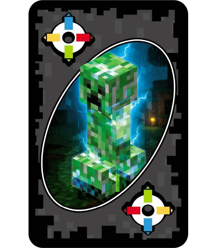 بازی فکری ایرانی مدل اونو ماینکرفت پلاس (Uno Minecraft Plus)