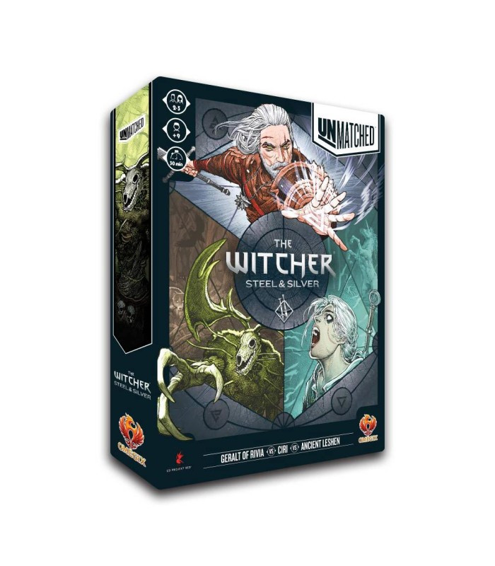بازی فکری ایرانی مدل بی همتا آنمچد ویچر پولاد و نقره (Unmatched: The Witcher Steel and Silver)