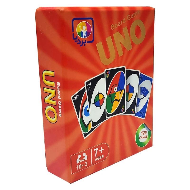 بازی فکری ایرانی مدل اونو بردیا 120 کارتی (UNO 120)