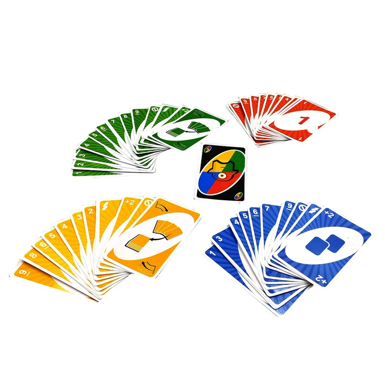 بازی فکری ایرانی مدل اونو بردیا 120 کارتی (UNO 120)