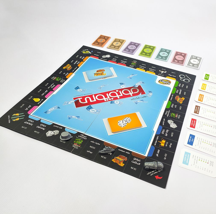 بازی فکری ایرانی مدل مونوپولی بازیمن (Monopoly)