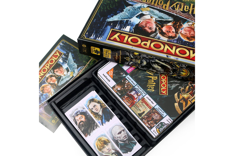 بازی فکری ایرانی مدل مونوپولی هری پاتر (Monopoly Harry Potter)