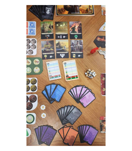 بازی فکری ایرانی عجایب هفتگانه: دوئل بیگ باکس (Seven Wonders: Duel Big Box Pantheon and Agora)