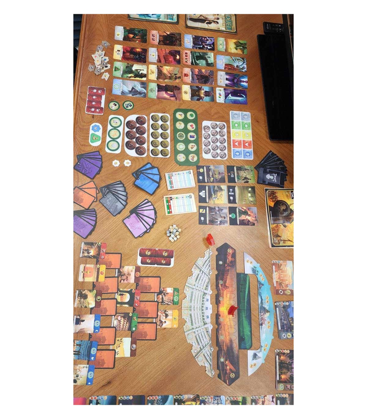 بازی فکری ایرانی عجایب هفتگانه: دوئل بیگ باکس (Seven Wonders: Duel Big Box Pantheon and Agora)
