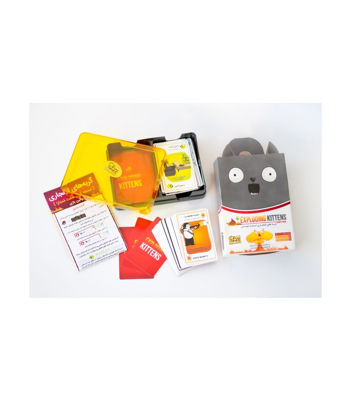 بازی ایرانی گربه های انفجاری نسخه مهمانی (Exploding Kittens Party Pack)
